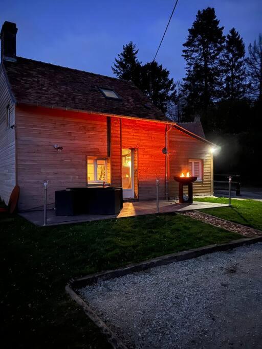 Cottage Cocooning Romantique Avec Jaccuzzi Prive Ancinnes المظهر الخارجي الصورة